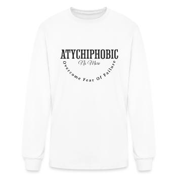 Atychiphobic No More: Overcoming Fear of Failure - Men's Long Sleeve T-Shirt - white - Front