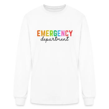 Emergency department - Men's Long Sleeve T-Shirt - white - Front