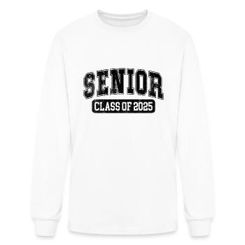 Class Of 2025 Senior Seniors Graduation - Men's Long Sleeve T-Shirt - white - Front