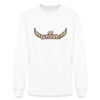 Blessed - Men's Long Sleeve T-Shirt - white - Front