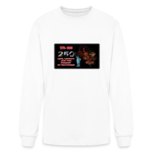 1776 - 2026 - 250 Years USA | Fireworks - Men's Long Sleeve T-Shirt