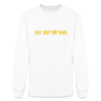 Taco time travel - Men's Long Sleeve T-Shirt - white - Front