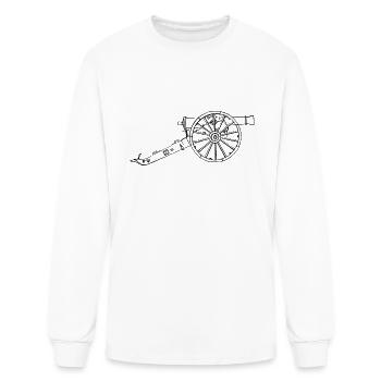 Artillery - Men's Long Sleeve T-Shirt - white - Front