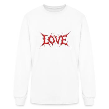 Bloody and Thorny Love - Men's Long Sleeve T-Shirt - white - Front