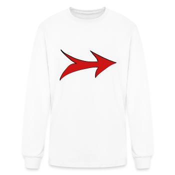 Red Arrow - Men's Long Sleeve T-Shirt - white - Front