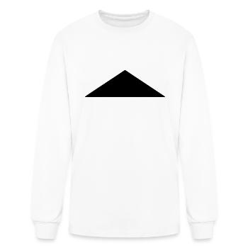 North-Direction - Men's Long Sleeve T-Shirt - white - Front