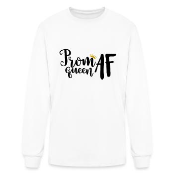 Prom Queen Af - Men's Long Sleeve T-Shirt - white - Front