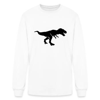 T-Rex - Men's Long Sleeve T-Shirt - white - Front