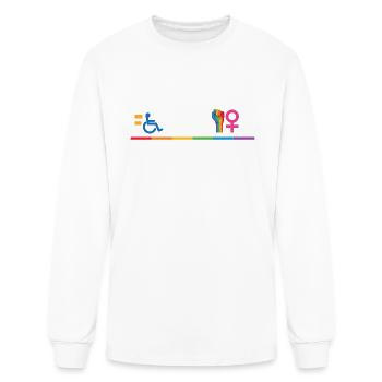 Equality Hurts No One Equal Rights LGBT - Men's Long Sleeve T-Shirt - white - Front