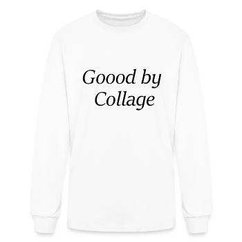 Good by collage - Men's Long Sleeve T-Shirt - white - Front