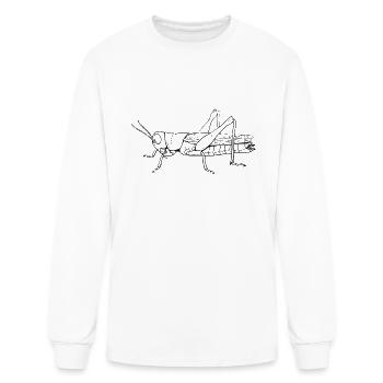 Grasshopper - Men's Long Sleeve T-Shirt - white - Front