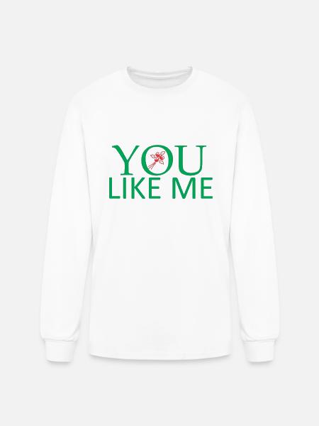 LOVE YOU - Men's Long Sleeve T-Shirt - white