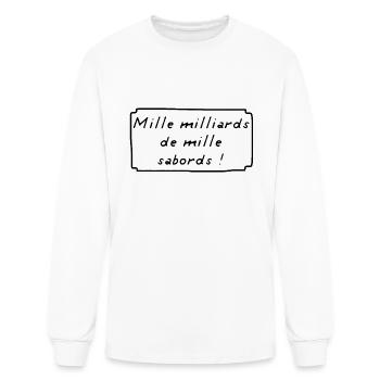 A Thousand Billion Thousand Sabords! comics - Men's Long Sleeve T-Shirt - white - Front