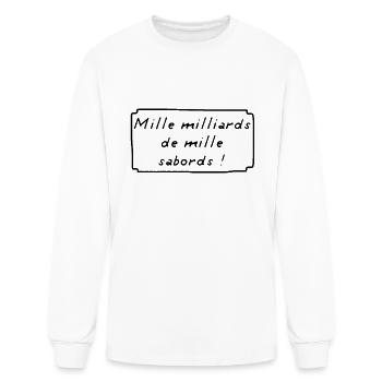 A Thousand Billion Thousand Sabords! comics - Men's Long Sleeve T-Shirt - white - Front
