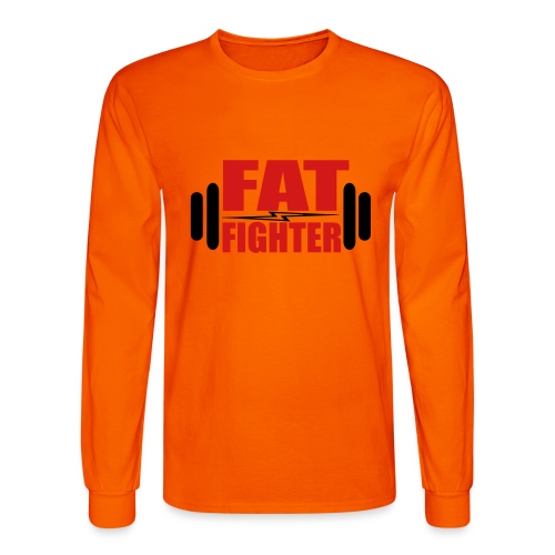 Fat Fighter - Men's Long Sleeve T-Shirt