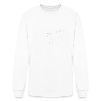 Heroin Sucks Drug-Free Men Women - Men's Long Sleeve T-Shirt - white - Front