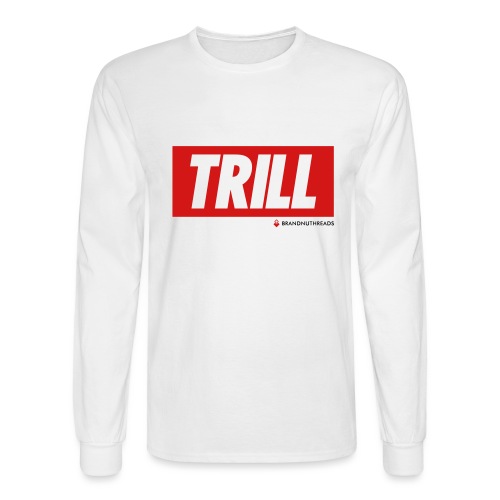 trill red iphone - Men's Long Sleeve T-Shirt