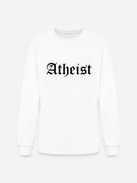 Atheist - Men's Long Sleeve T-Shirt - white