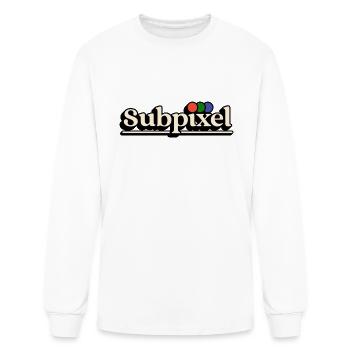 Series Screen Tv - Men's Long Sleeve T-Shirt - white - Front