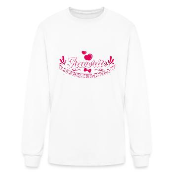 Humorous Family Daughter Daughter In Law - Men's Long Sleeve T-Shirt - white - Front