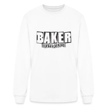 Baker Skateboards - Men's Long Sleeve T-Shirt - white - Front