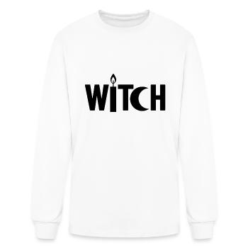 Witch - Men's Long Sleeve T-Shirt - white - Front