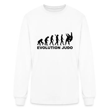 Judo - Men's Long Sleeve T-Shirt - white - Front
