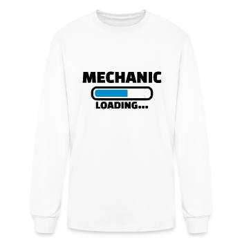 Mechanic - Men's Long Sleeve T-Shirt - white - Front