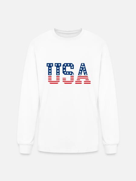 4th of July - Men's Long Sleeve T-Shirt - white