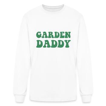 Garden Daddy - Men's Long Sleeve T-Shirt - white - Front