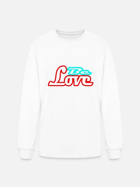 be love - Men's Long Sleeve T-Shirt - white