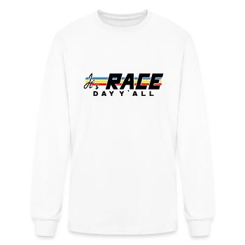 It s Race Day Y all - Men's Long Sleeve T-Shirt - white - Front