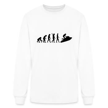 Jet Ski - Men's Long Sleeve T-Shirt - white - Front