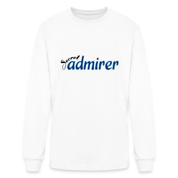 Secret Admirer 1 - Men's Long Sleeve T-Shirt - white - Front