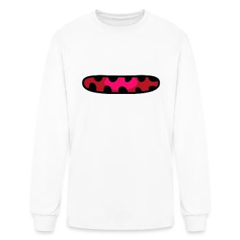 Scary mouth - Men's Long Sleeve T-Shirt - white - Front