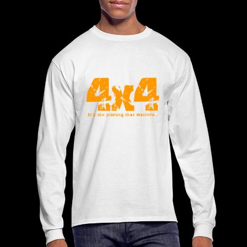 4x4 - it's the journey that matters... - Men's Long Sleeve T-Shirt