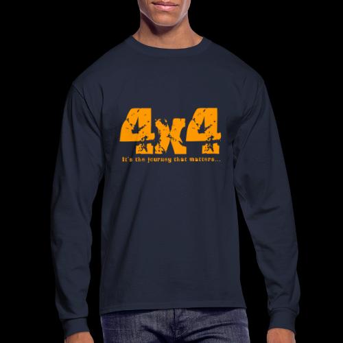 4x4 - it's the journey that matters... - Men's Long Sleeve T-Shirt