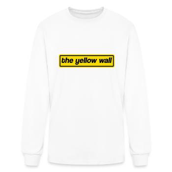 The Yellow Wall - Men's Long Sleeve T-Shirt - white - Front