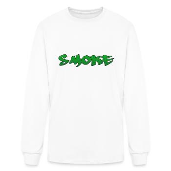 Smoke - Men's Long Sleeve T-Shirt - white - Front