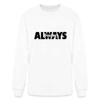 Always Freezing boy - Men's Long Sleeve T-Shirt - white - Front