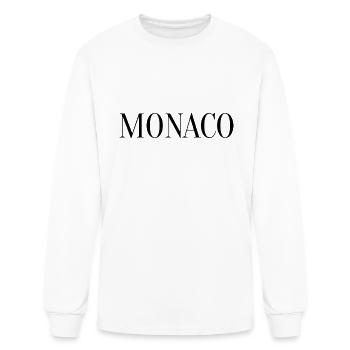 Monaco - Men's Long Sleeve T-Shirt - white - Front