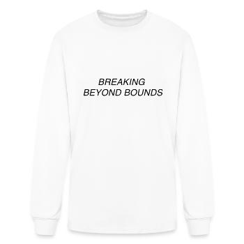 Breaking Bounds - Men's Long Sleeve T-Shirt - white - Front