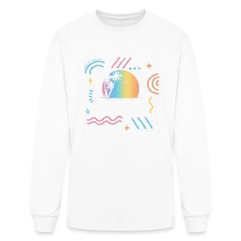 Anna Maria Florida Vacation Family - Men's Long Sleeve T-Shirt - white - Front