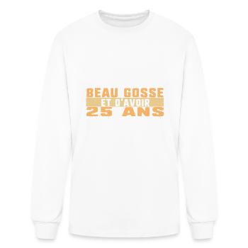 C'est Compliqué D'être Un Beau Gosse Et D'avoir - Men's Long Sleeve T-Shirt - white - Front