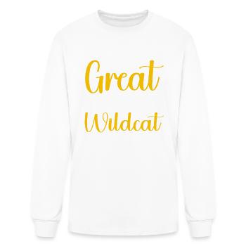 It s a Great Day To Be A Wildcat - Men's Long Sleeve T-Shirt - white - Front