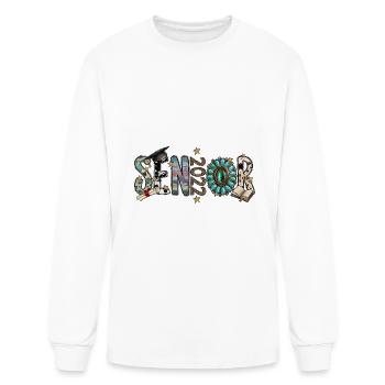 Senior 2022 - Men's Long Sleeve T-Shirt - white - Front