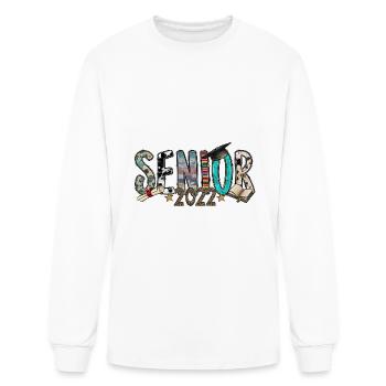 Senior 2022 - Men's Long Sleeve T-Shirt - white - Front