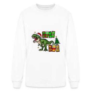 Tree Rex - Men's Long Sleeve T-Shirt - white - Front