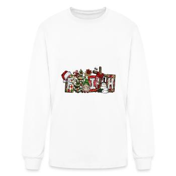 Faith - Men's Long Sleeve T-Shirt - white - Front