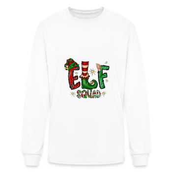 Elf Squad - Men's Long Sleeve T-Shirt - white - Front
